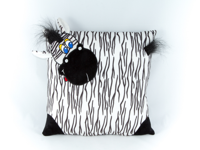 Pillow Decorative Zebra