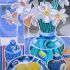 Embroidery kit Spring still life-2 37*39