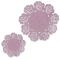 Napkin on the table Roses, 15 cm, lilac