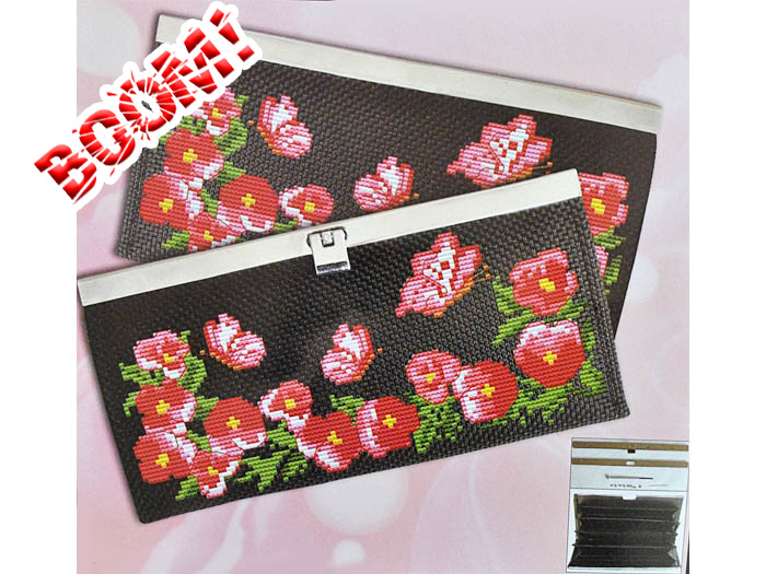 Set for needlework Floral Purse DIV