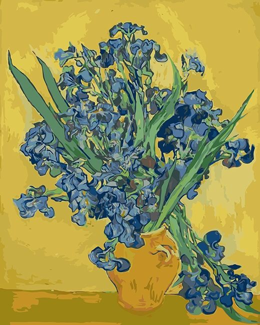 Набір для творчості картина за номерами "Іриси" Худ. Vincent van Gogh" 40*50 см(У)