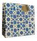 Package 38*38*15 cm. paper Golden pattern, 6 pcs in a pack.