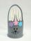 Decorative selection of felt Bunny Basket 1