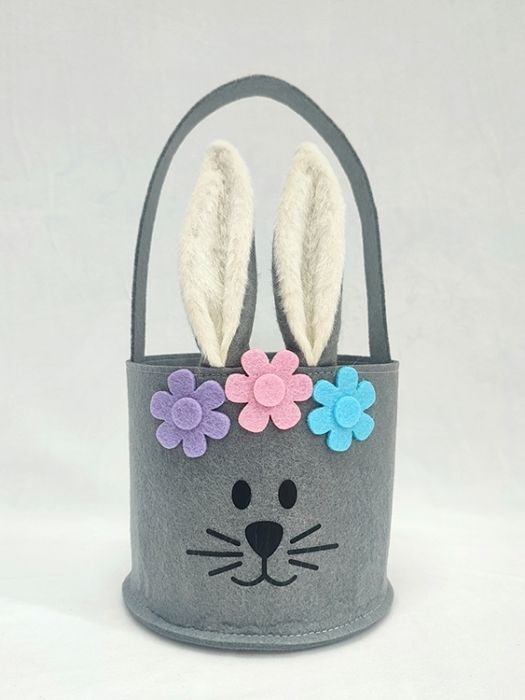 Decorative selection of felt Bunny Basket 1