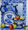 Set for embroidery In shades of blue-1, 43*46