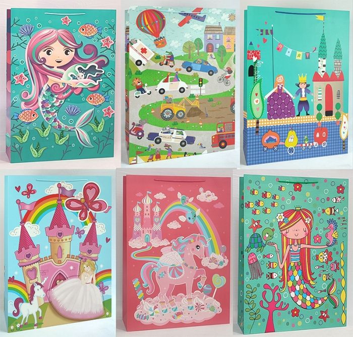 Gift paper package Magic fairy tale, 51*72*18 cm