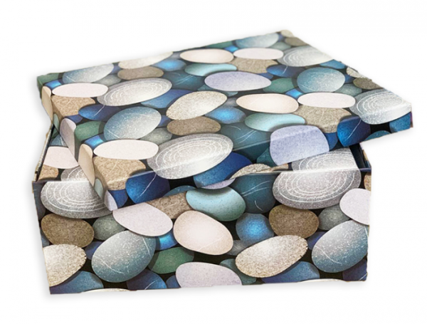 Colored stones, 10 pcs. in pack Set of gift boxes