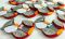 decorative product from Sovenya felt, 6 cm, 10 pcs in a pack/U
