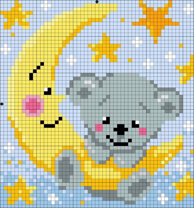 Tender dreams, 20*20 cm. Set for creativity with rhinestones on a stretcher