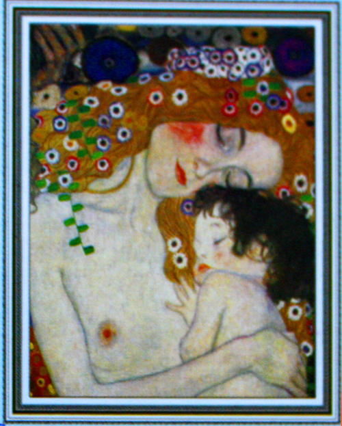Set for creativity with rhinestones In the style of Klimt 48 * 58