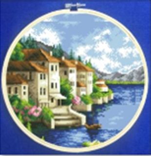 Set for creativity with rhinestones with embroidery frame 30cm