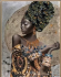Queen Zema, 40*50cm. Set with rhinestones (canvas+holder)