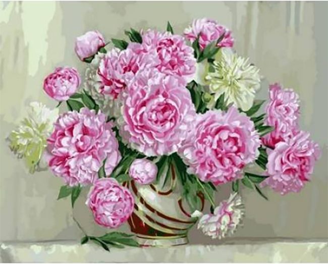 Gentle dreams 40*50 cm. Set for creativity with rhinestones on a stretcher