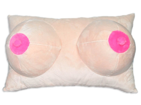 Pillow "Bust" for the Clinic of plastic and aesthetic surgery "Harmony"