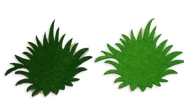 Decorative product made of felt Felt, 5 * 5.5 cm, 50 pcs per unit.