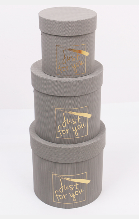 A set of gift boxes 3 pcs per pack.