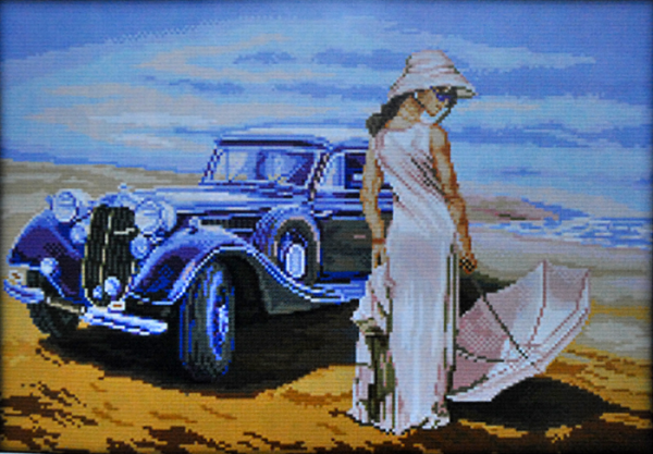 Набір для вишив. "Біля моря" 61*44 см (R438)