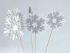 Decorative item Topper Magic Snowflake, 8*25 cm.