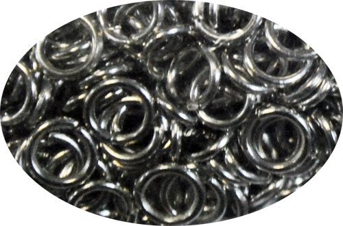 Accessories metal Ring adapter, silver, 6 mm