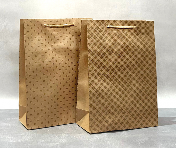 Package 22 * 31 * 10 Cage and peas / Kraft 12 pcs / pack