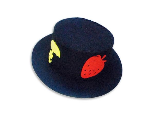 Textile DIY: Felt hat, black