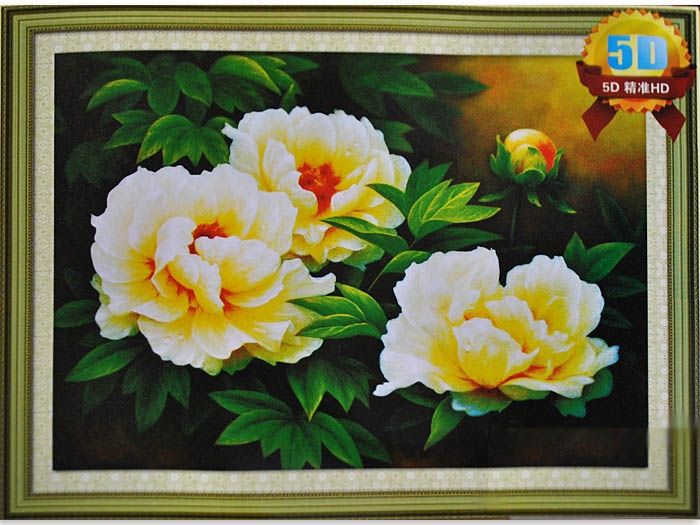 Набір для вишив. "Піони" 65х50 см (80244)