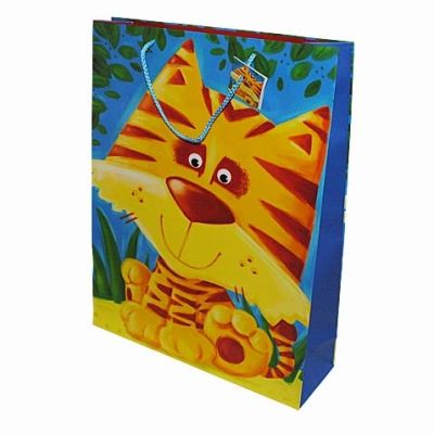 Пакет 23*18*10 "Слоненя,тигреня,ведмежа"