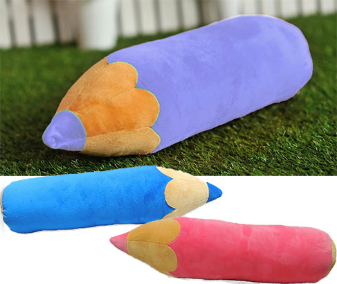 Decorative pillow Pencil pink 55 cm
