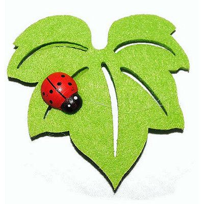 Magnet textile Wood