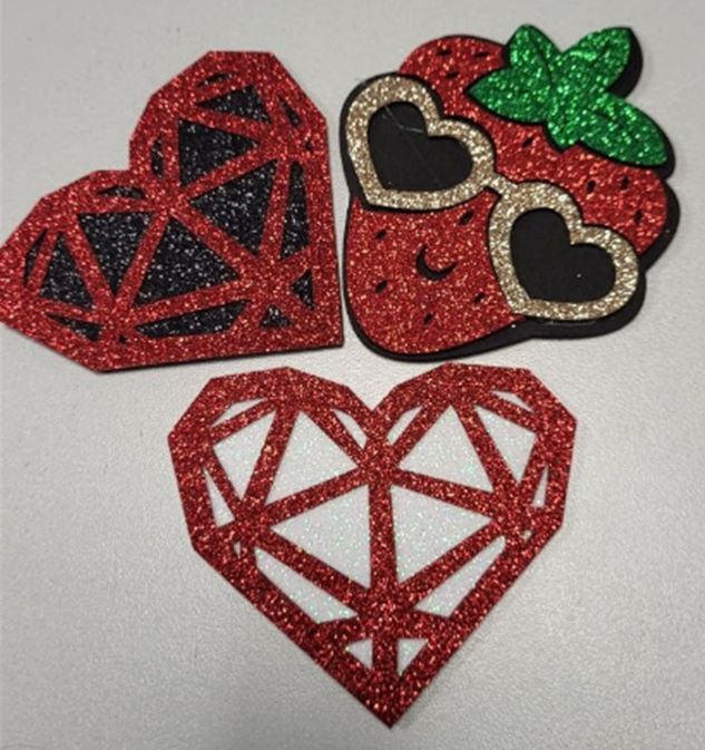 Decorative product Passion, 3 pcs. in pack