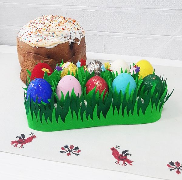 DIY Felt Decorative Item Easter