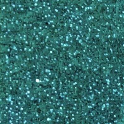 Polymer material EVA with glitter mint, 2 mm, w. 1m