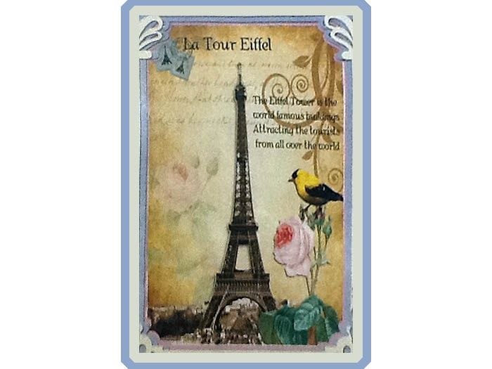 Kit embroidery cross Paris