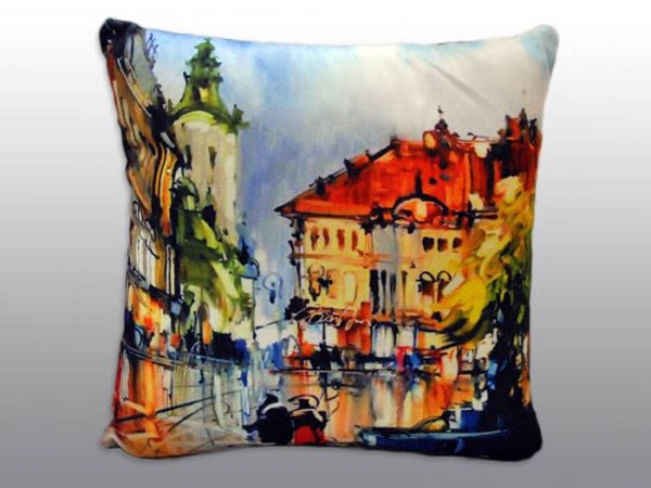 Подушка "Площа Ринок" 35*35 см