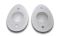 Styrofoam product Egg of two halves, 22 cm