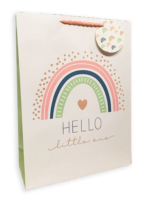 Пакет 38*51*15см паперовий "Little one"  6шт  в пак