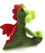 Toy Dragon Crush, 23 cm