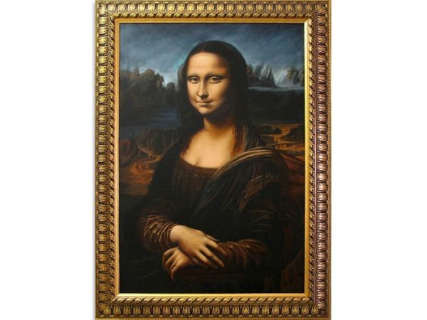 Kit embroidery cross Mona Lisa