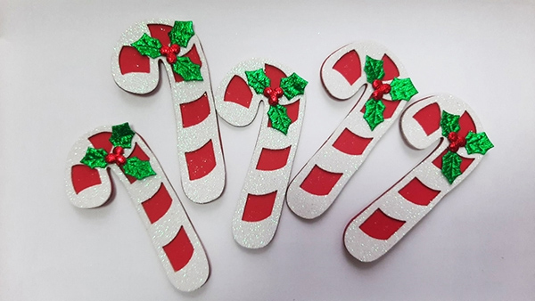 Decorative item Lollipop, 10cm, 30 pcs in a pack.