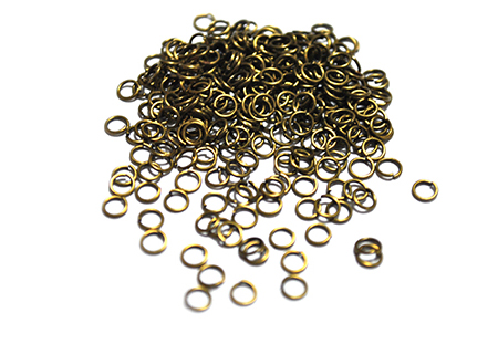 Fittings single metal Ring coupling, bronze 4mm