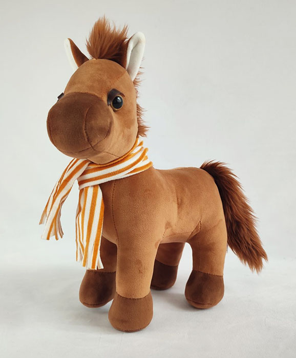 Stuffed toy Horse Dreamer, red, 34 cm