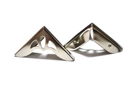 Accessories metal Corner, silver, 30 mm