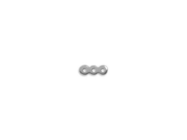 Accessories metal Disconnector on 3 strands of silver