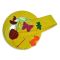 Textile DIY: Felt hat, yellow