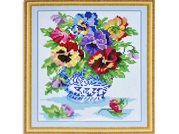 Набір для вишив. "Улюблені квіти" 30*34 см (A 662)