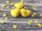 Polyfoam product Velvet chicken, 5.5 cm, yellow, 30 pcs / pack