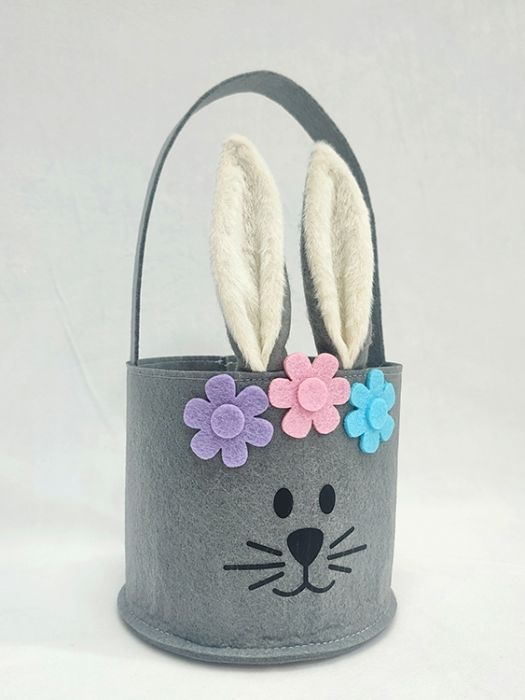 Decorative selection of felt Bunny Basket 1