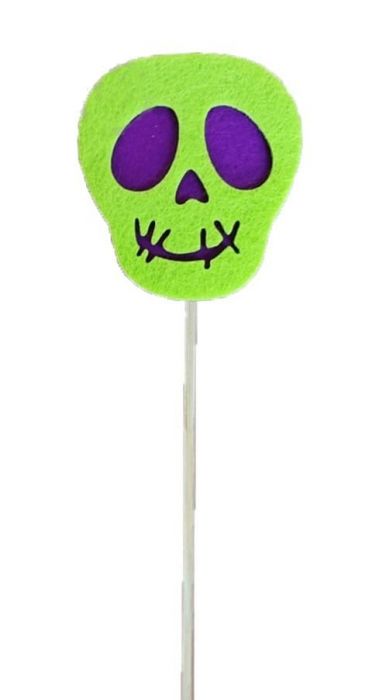 Decorative product made of felt Toper Skull, 7 cm