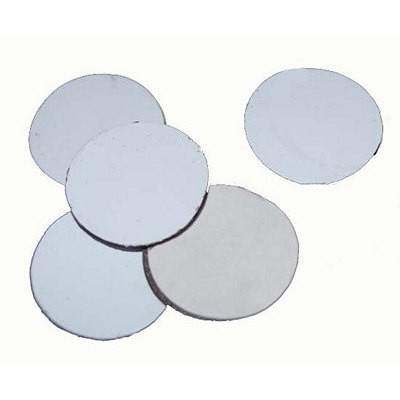 Vinyl magnet with adhesive side, D-25mm, 100 pcs/pack
