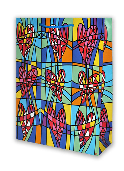 Package 24 * 32 * 9 Stained Glass Love 12 pcs / pack